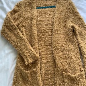 Fuzzy cardigan